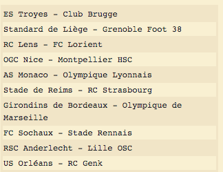 Calendrier RNV0O