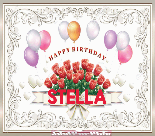 Joyeux Anniversaire A Stella