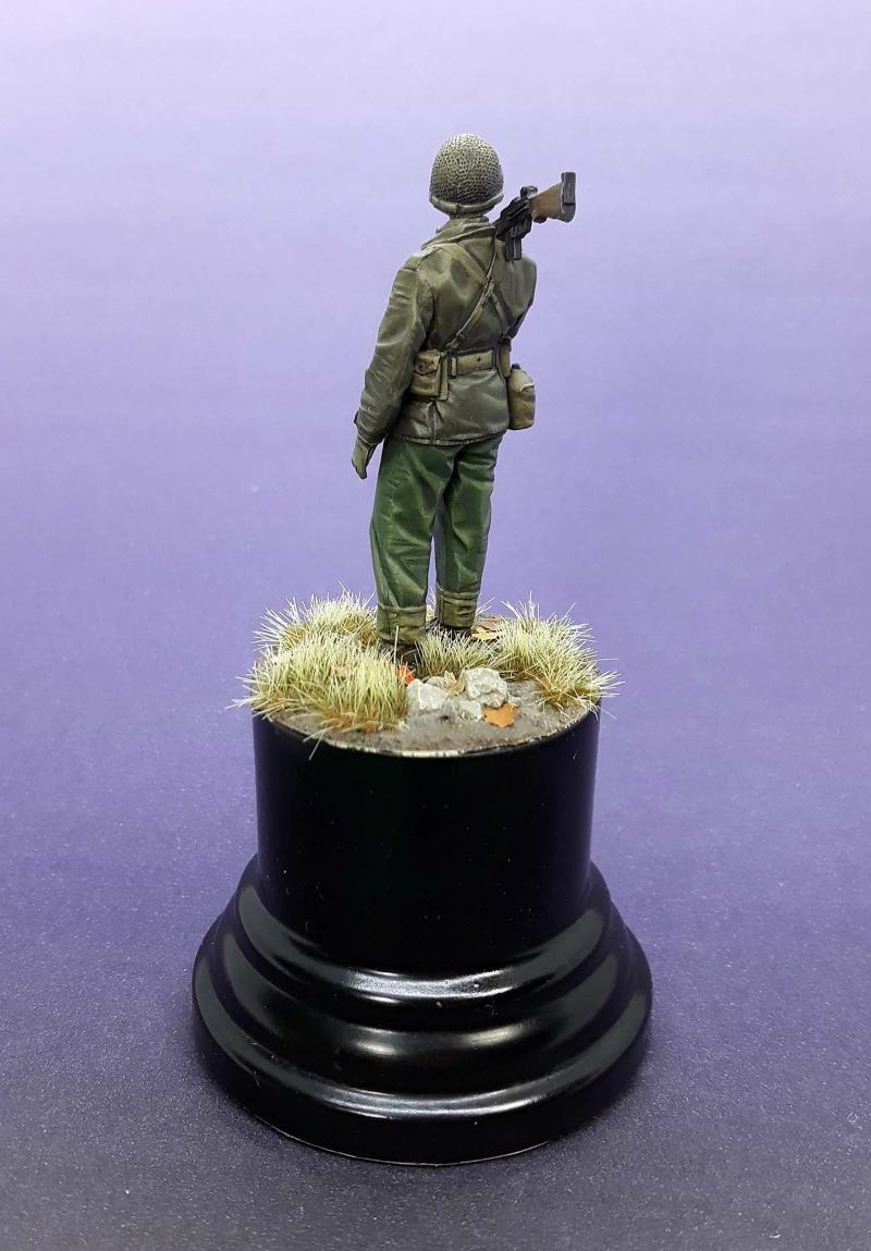  ww2 us bar gunner Apline miniature 1/35 XbaDq