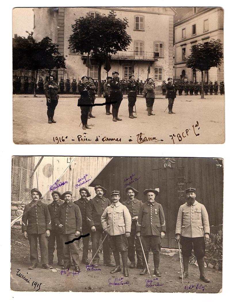 (M) Lot 2 photos chasseurs à Thann (vendues) (Metz 19/07/21) YdrAE