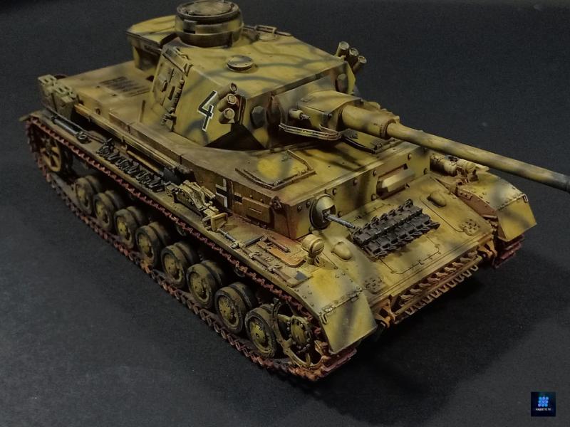 Char Panzer IV Ausg G [Border Model 1/35°] de MaquetteTv B85Ap