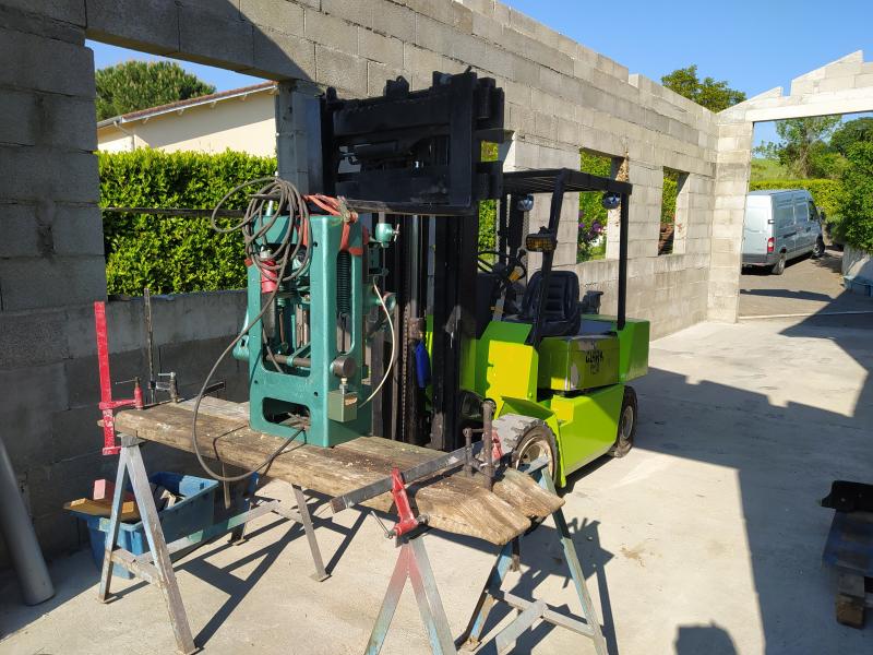 Fabrication d'une charpente Crd5em