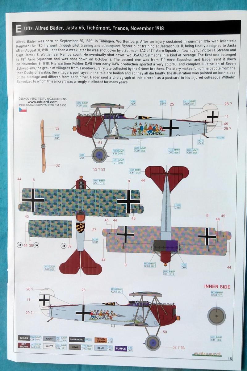 [Eduard] 1/48 - Fokker D.VII    (dvii) Efxt3k