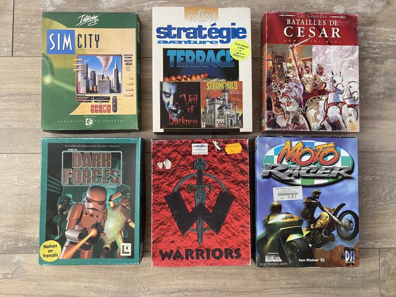 Grosse vente jeux PC, NES, GB, GBA, NEO GEO pour mes 10 ans sur Gamopat ! Fqm1r2