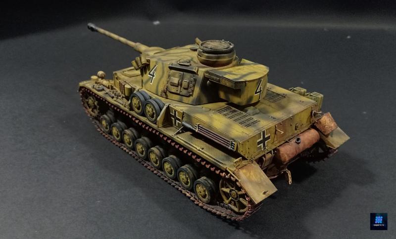 Char Panzer IV Ausg G [Border Model 1/35°] de MaquetteTv Gyqkj