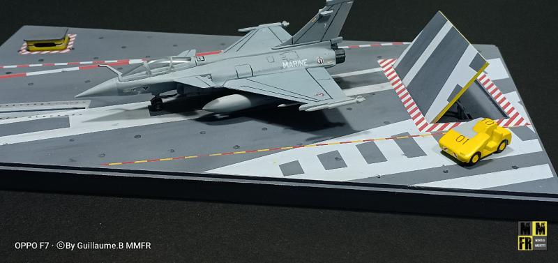 Dassault Rafale M sur pont d'envol [Heller 1/144°] de MaquetteTv KDe2Z
