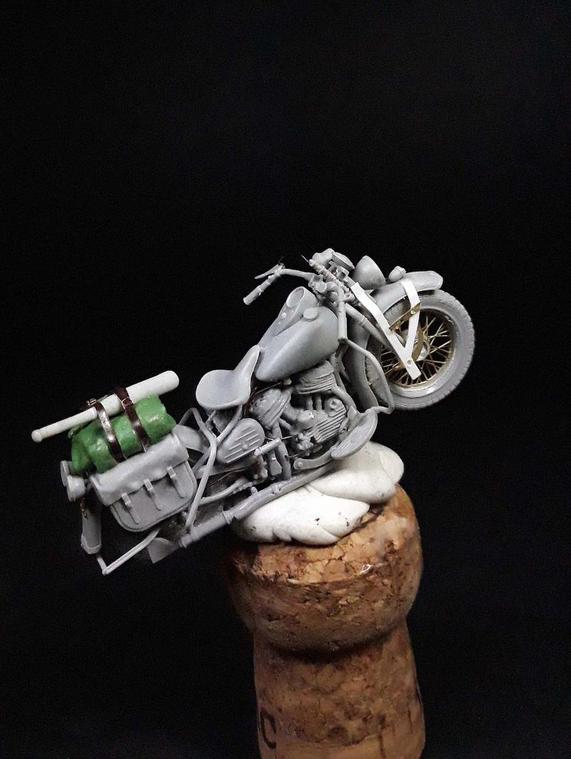 harley davidson wla miniart 1/35  Kk0ob