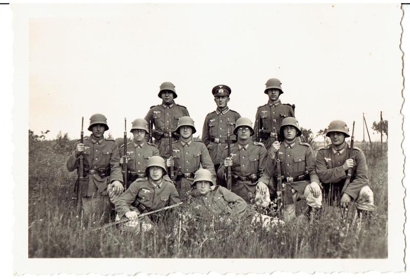 soldats allemands à l'entrainement Mdtf1p