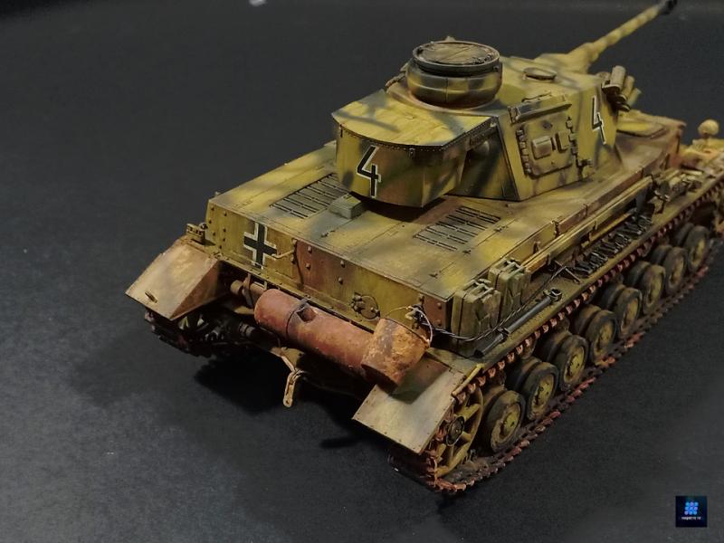 Char Panzer IV Ausg G [Border Model 1/35°] de MaquetteTv Qmbde