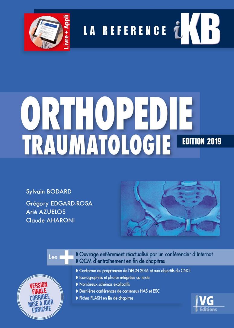 Orthopédie - iKB Orthopédie, Traumatologie, Édition 2019 (février 2019) Qo8aQ