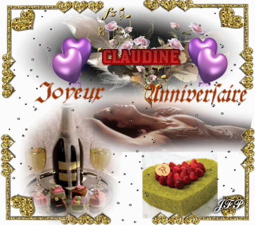 Joyeux Anniversaire A Claudine