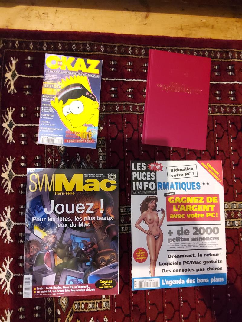 [VDS]  Magazines par lots + Livres + Jeux & consoles - PSP, Megadrive, Gameboy, PC ... Vfxqmi