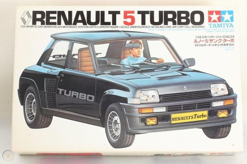 Renault 5 Turbo Tamiya 1/24 - Ready For Inspection - Vehicles