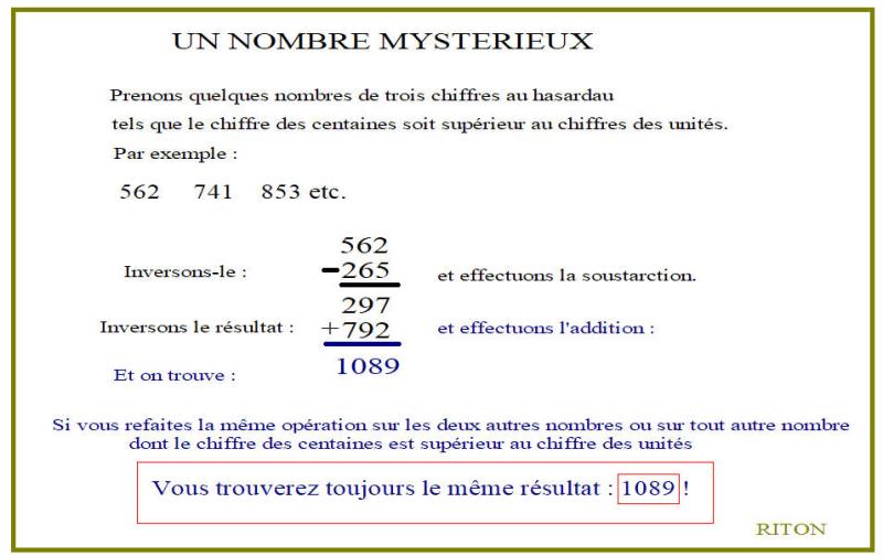 Un nombre mystérieux ? Y8a2N