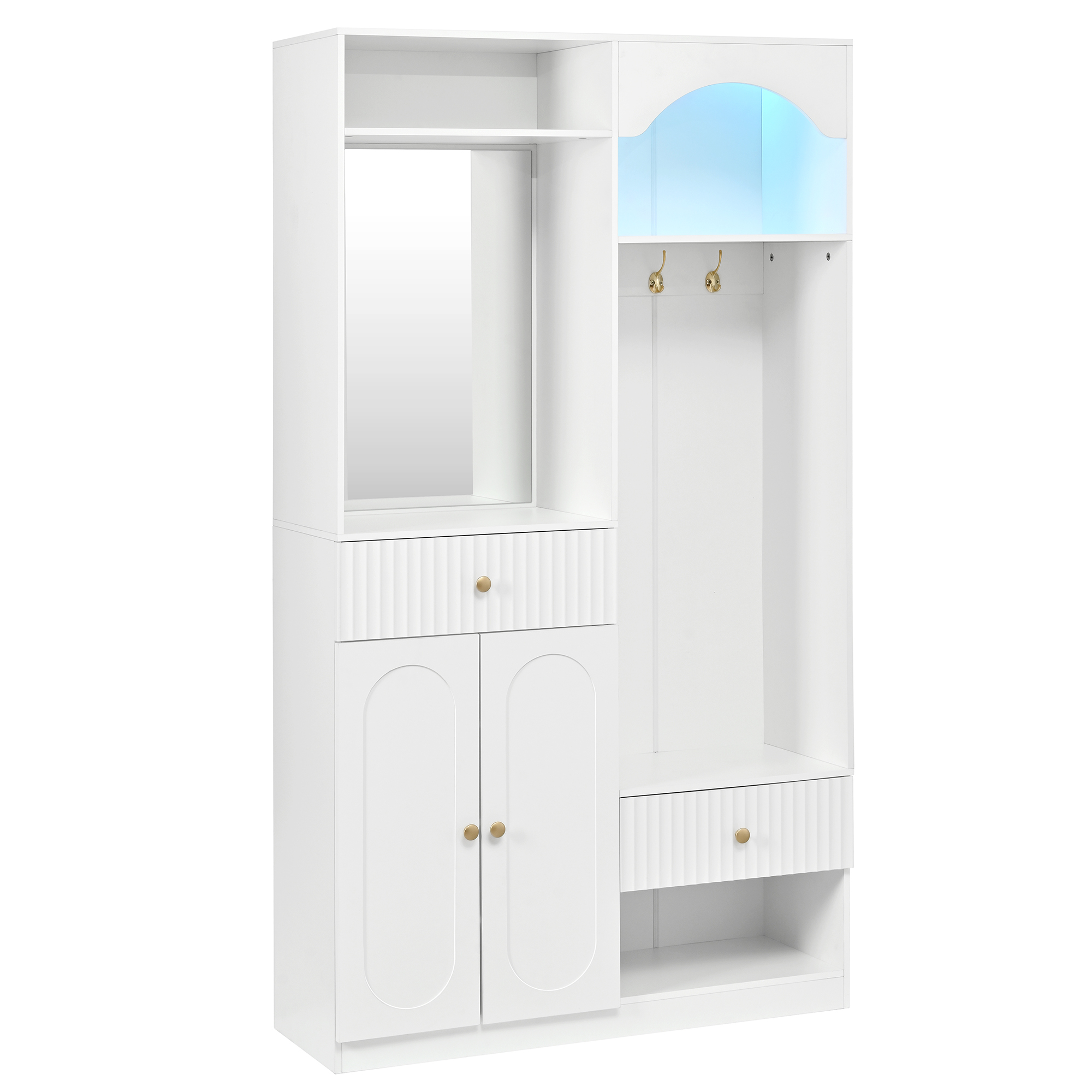 Éclairage LED multicolore contrôlable par application Bluetooth