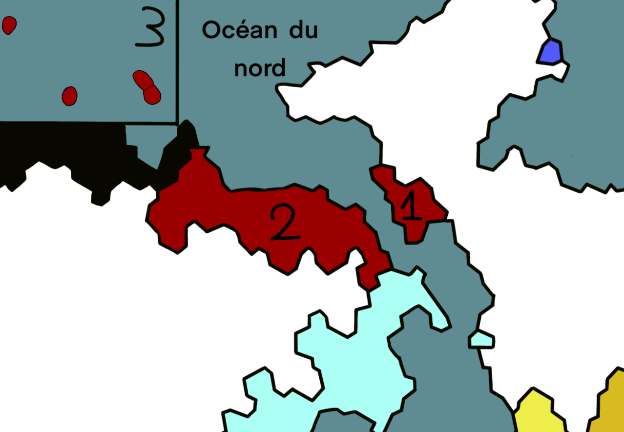 Carte régions