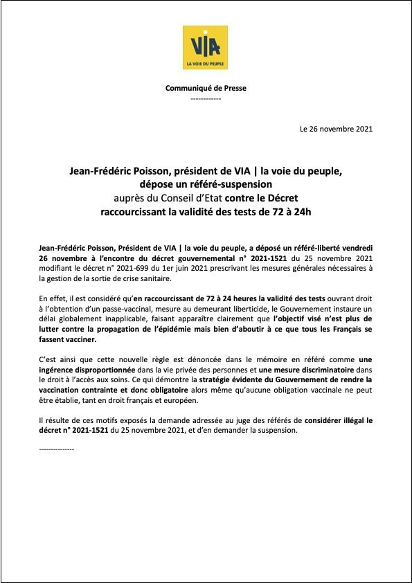 poissonreferedecret