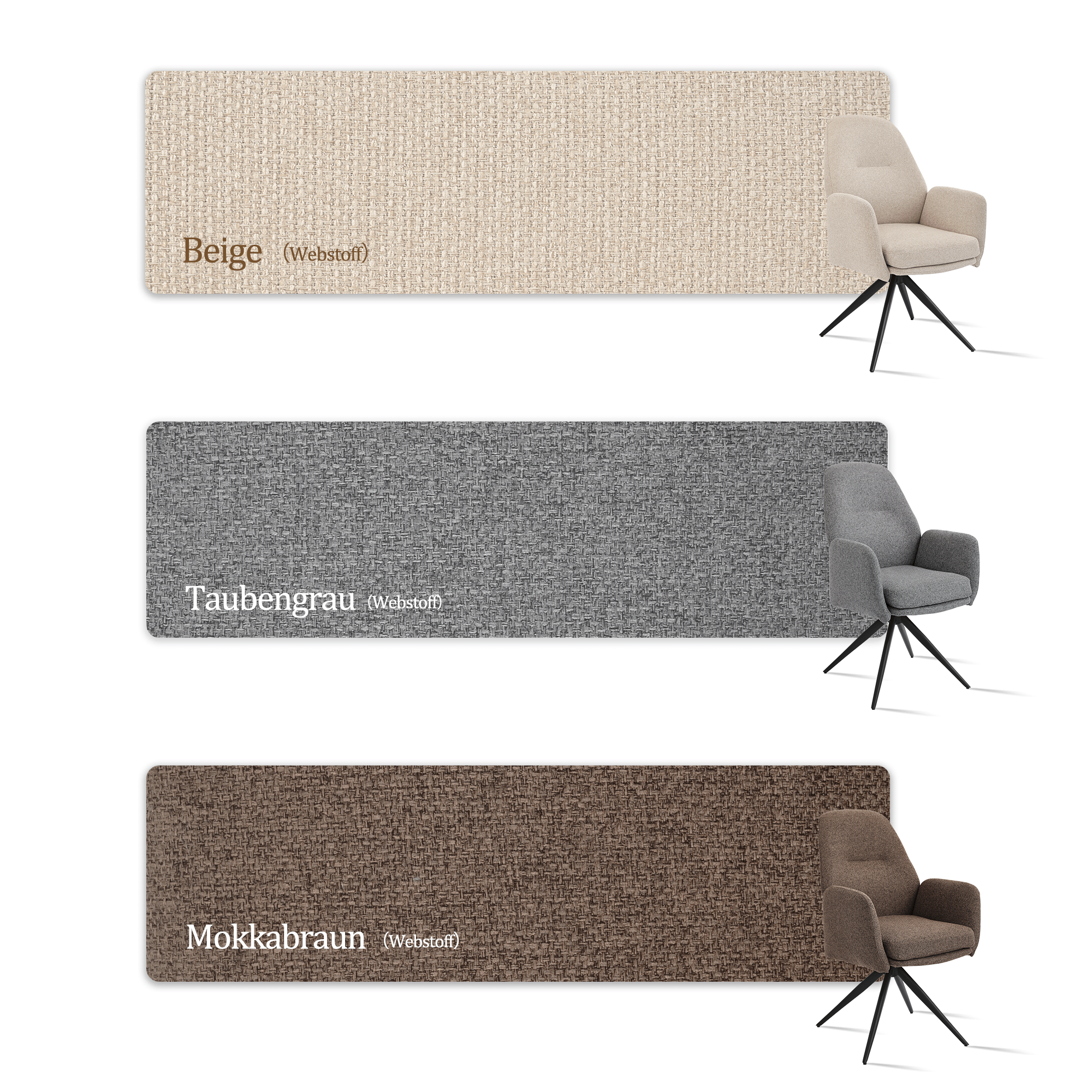 Übersicht der Farben und Materialien 1