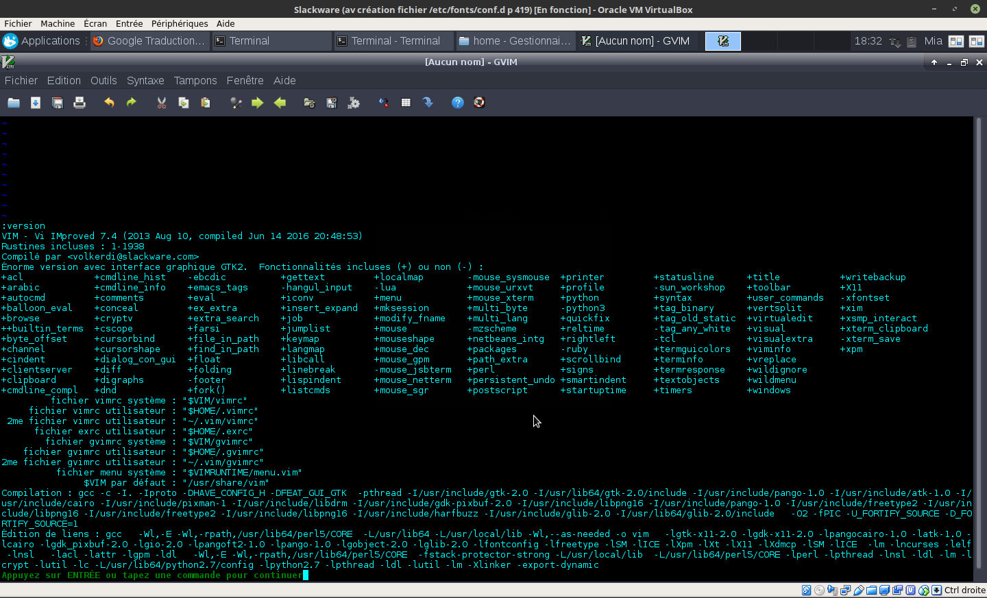 [RESOLU] copier depuis Vim vers Writer