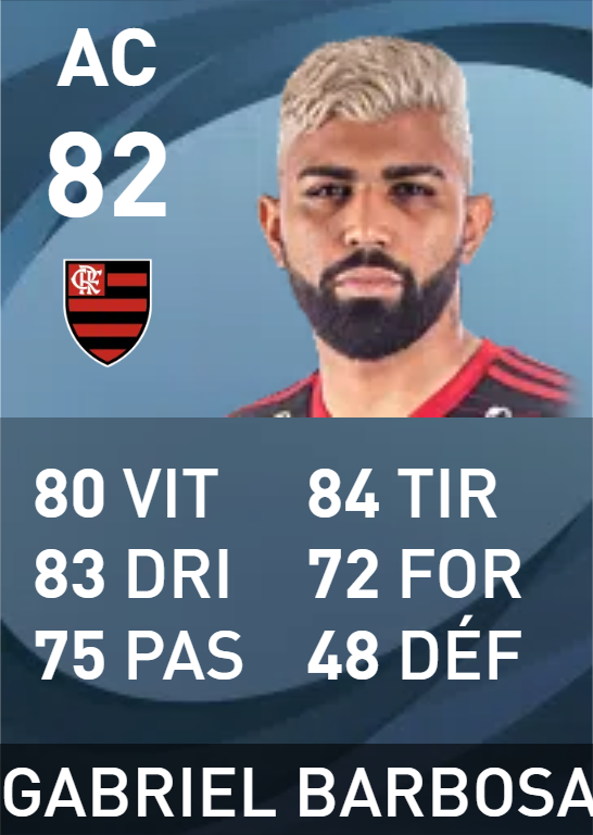 Enchère 28 : Gabriel Barbosa (AC 82) [Bronze] 9vvNV