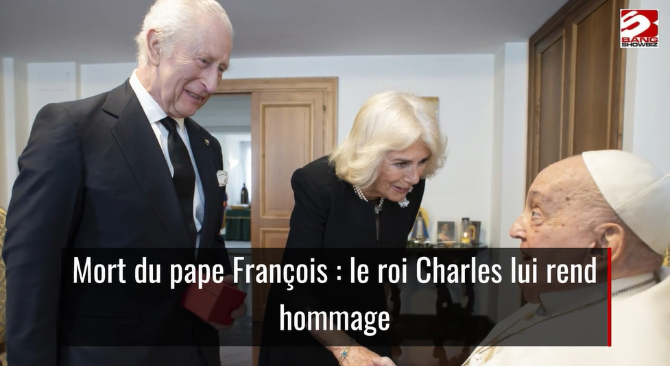 Le roi Charles, la reine consort Camilla et le pape François