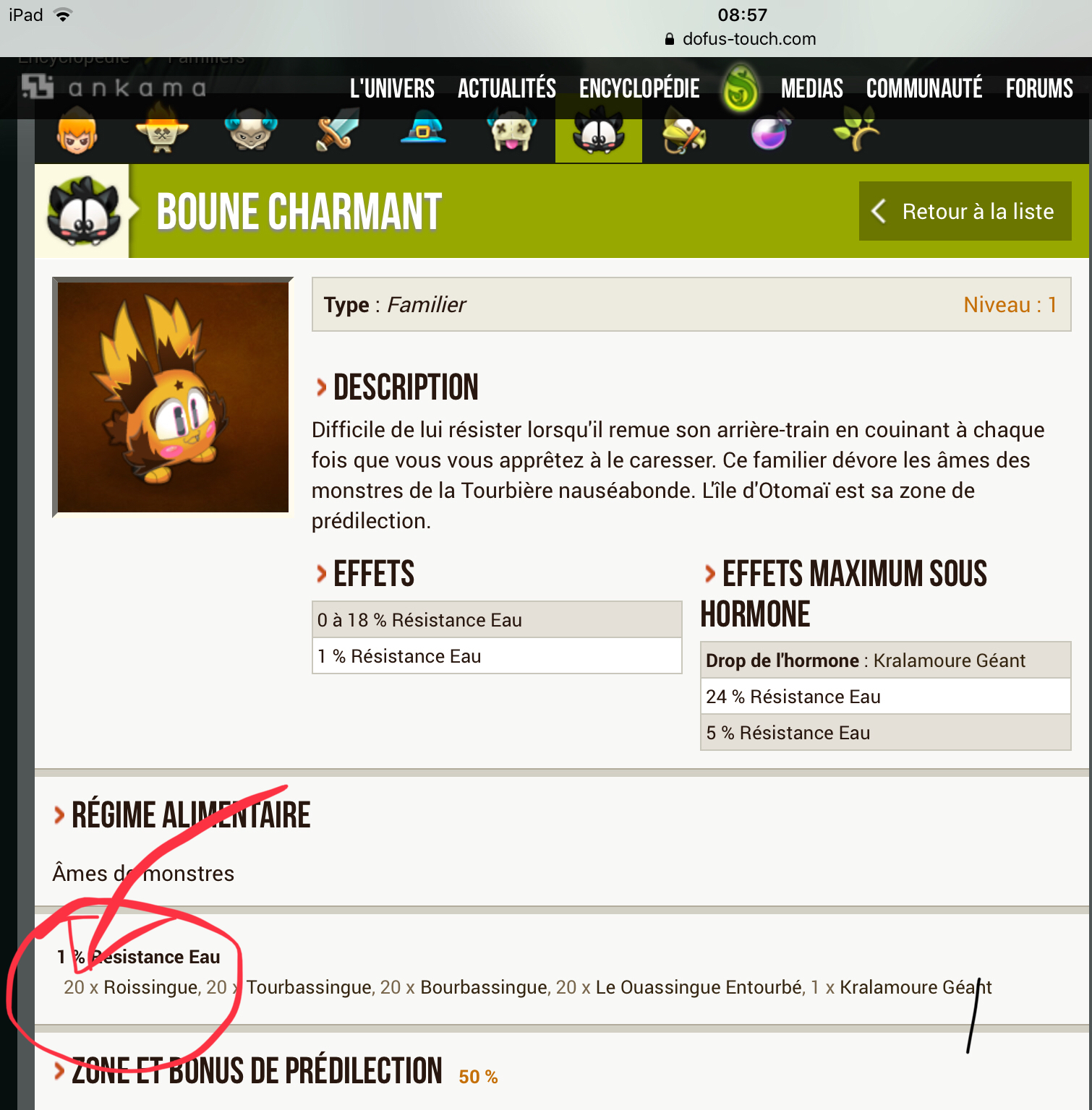Roissingue Dofus Touch Problème Boune Charmant - Forum - DOFUS Touch, c'est un MMO colossal à  portée de doigt !