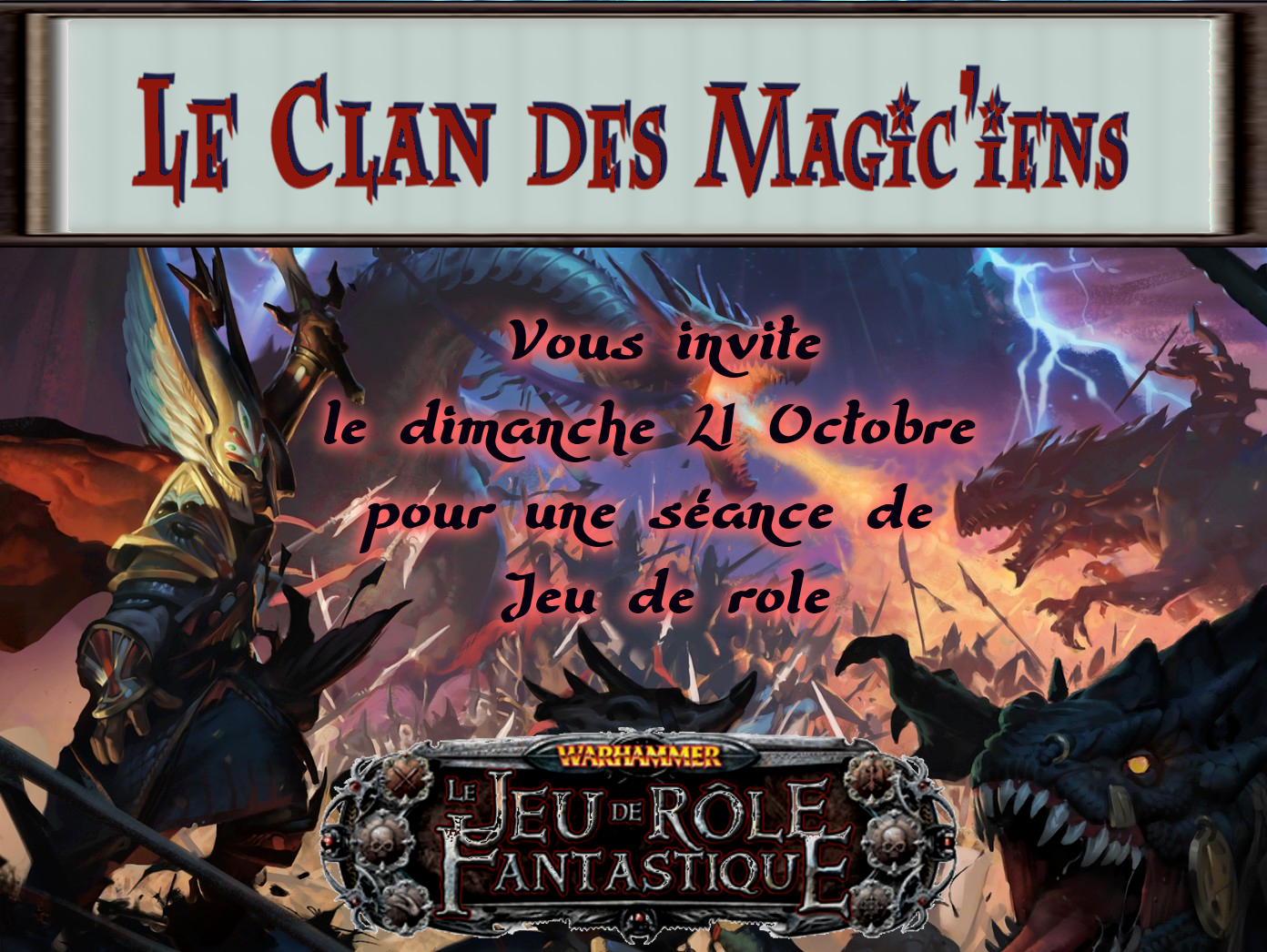 Dimanche 21 Octobre : Jeu de rôle (Warhammer) à partir de 14h EdOW7