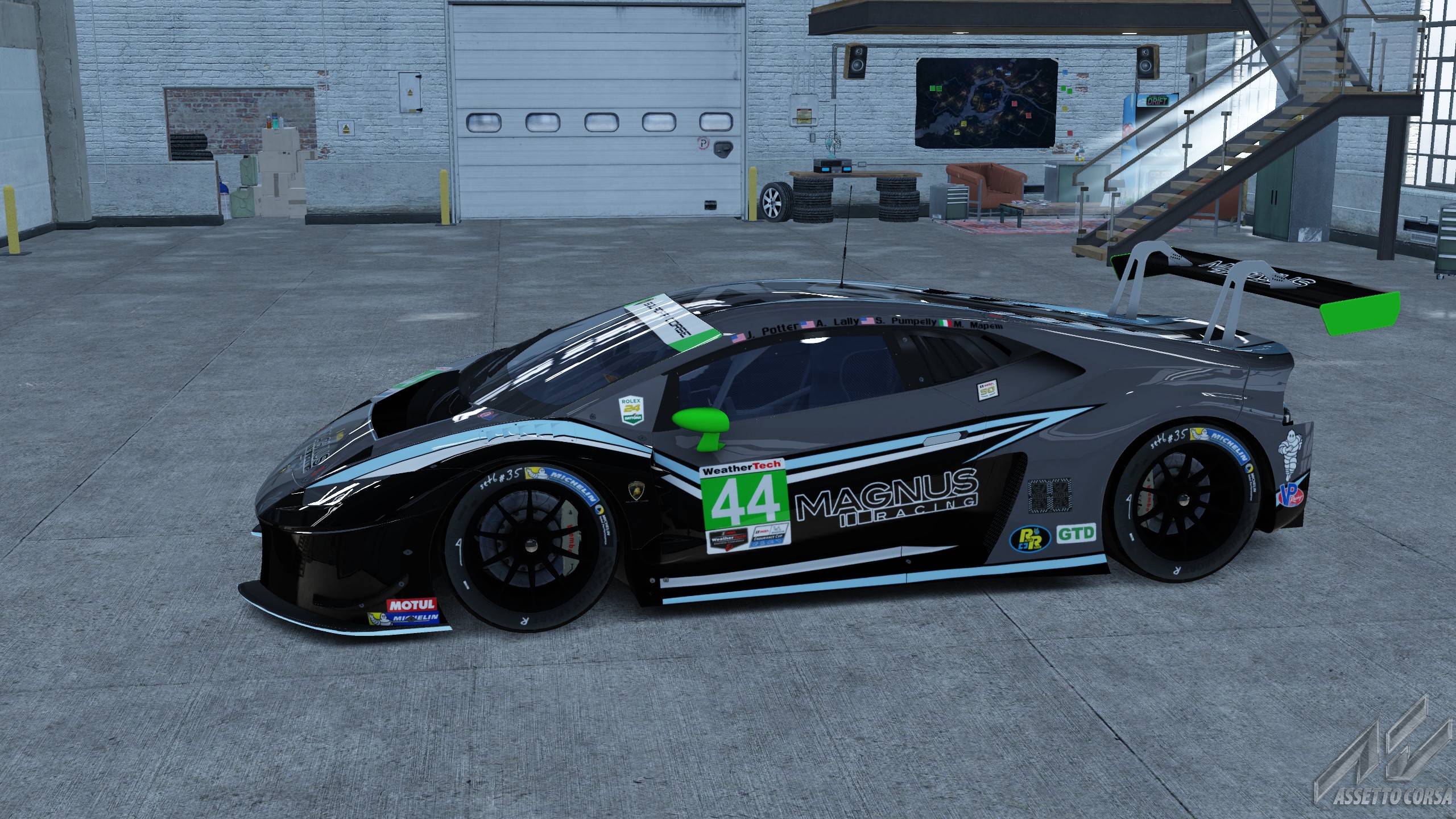 Lamborghini Huracan GT3 Magnus Racing IMSA 2019 - Updates | OverTake.gg