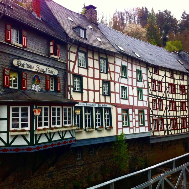 Maisons à colombage à Montjoie