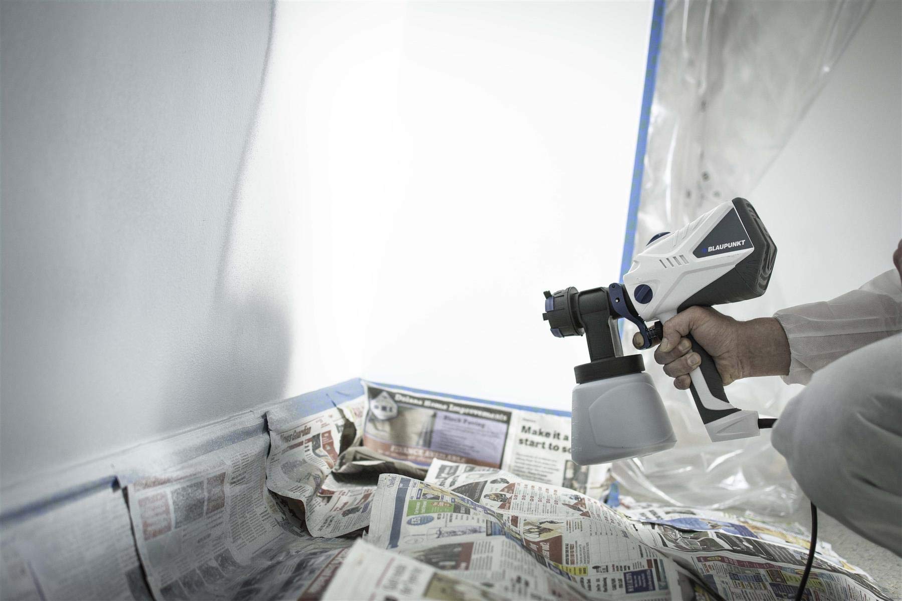 Blaupunkt Pistolet à Peinture Electrique PG4000 600W Pulvérisateur