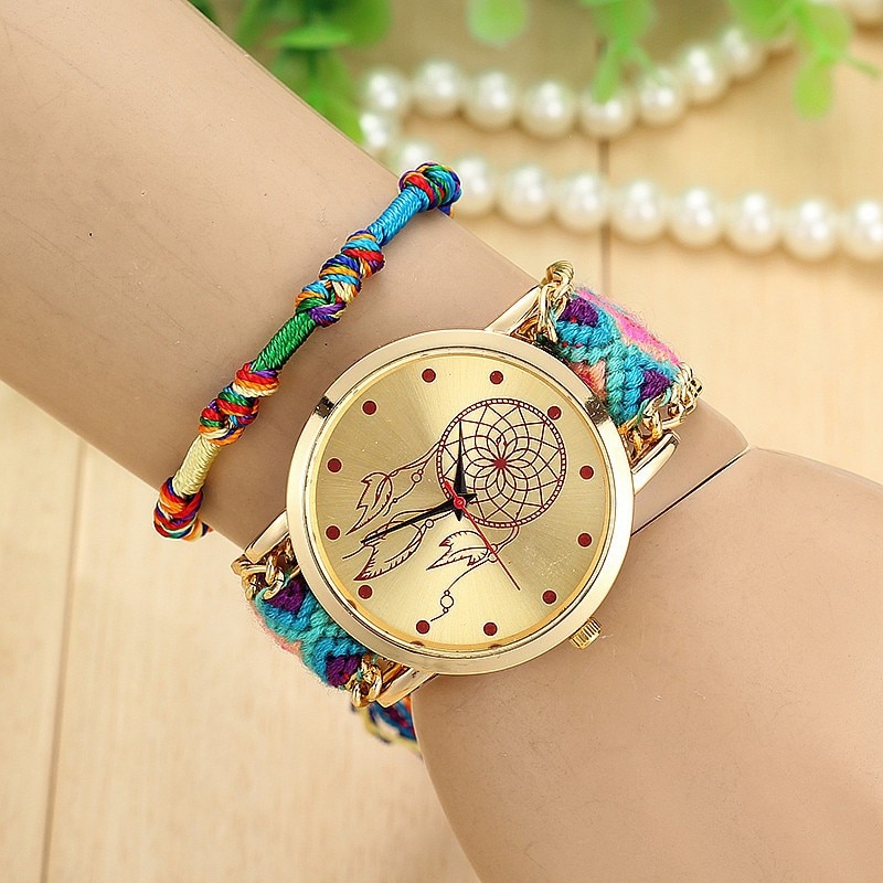 Montre Attrape Reve Tress Dreamcatcher Amiti Bracelet Femme