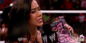 Rock N' Wrestling Rager | AJ Lee (c) vs. Rosa Mendes Q9Dxb