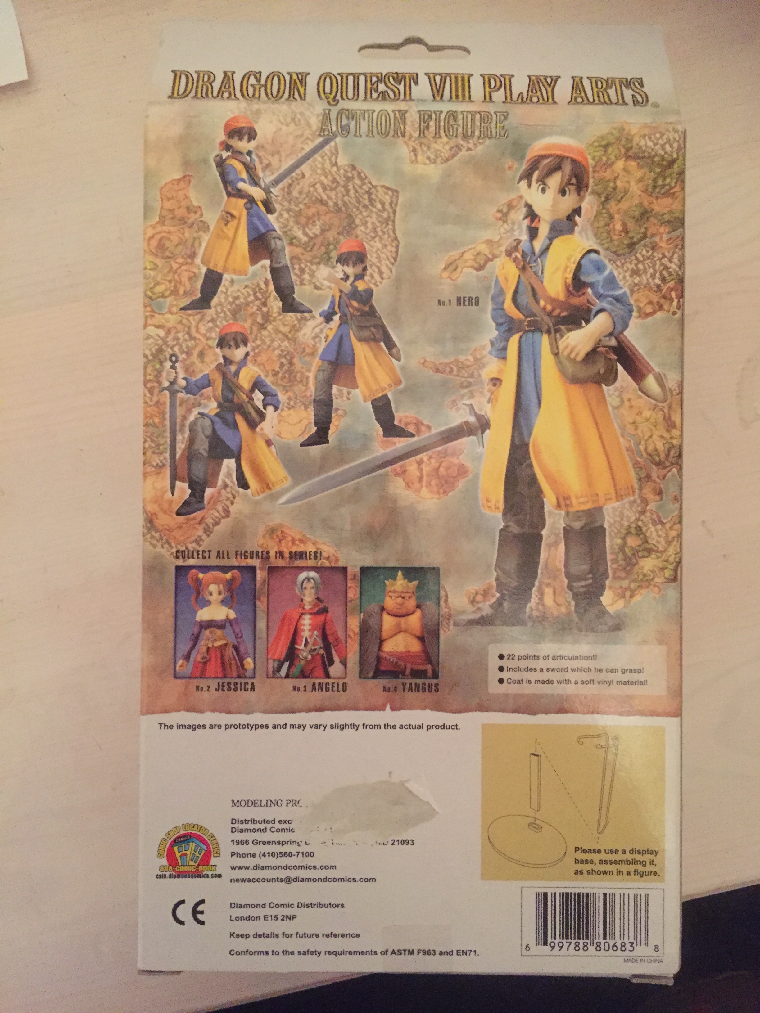[Est] Figurine Dragon Quest 8 Play Arts N°1 Hero AXZmg