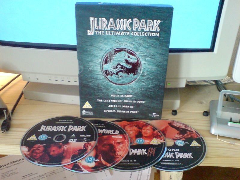 Dvd de Jurassic Park