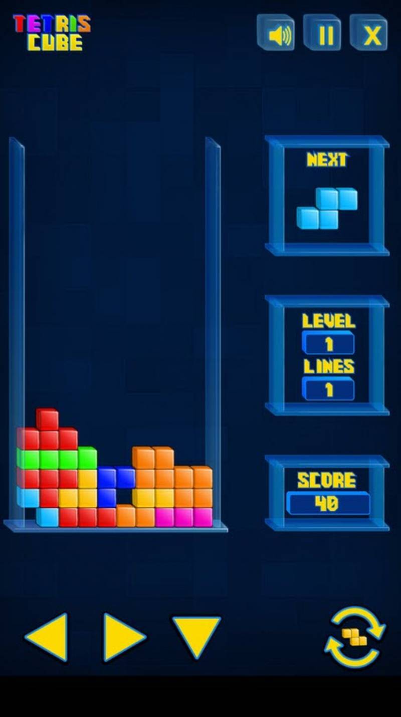 Gameplay de Tetris Cube