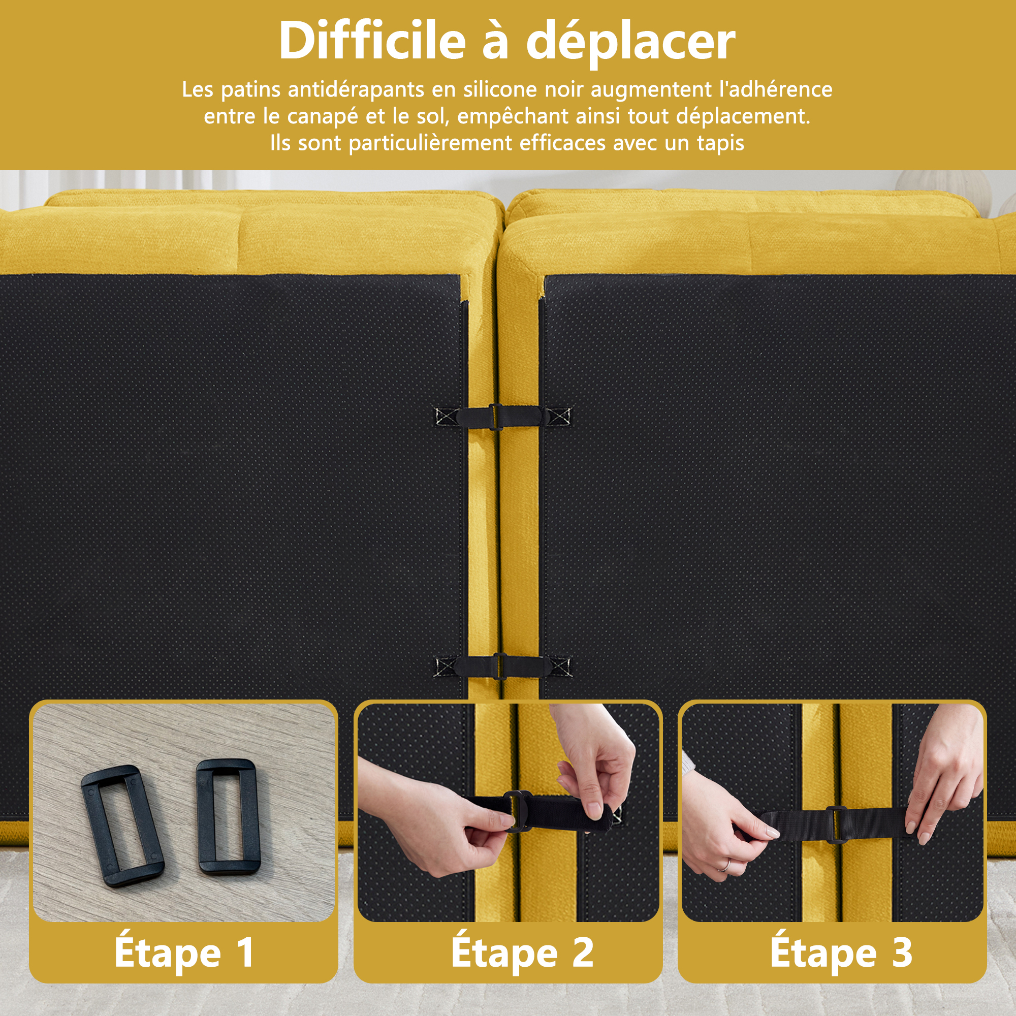 Modules connectables du canapé modulable 4+2