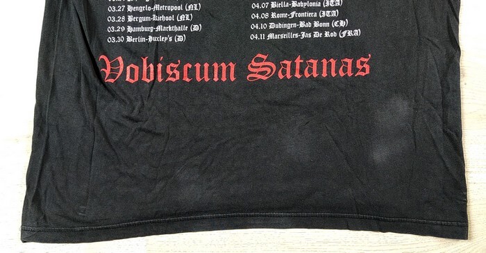 dark funeral ineffable kings of darkness long sleeve shirt tour