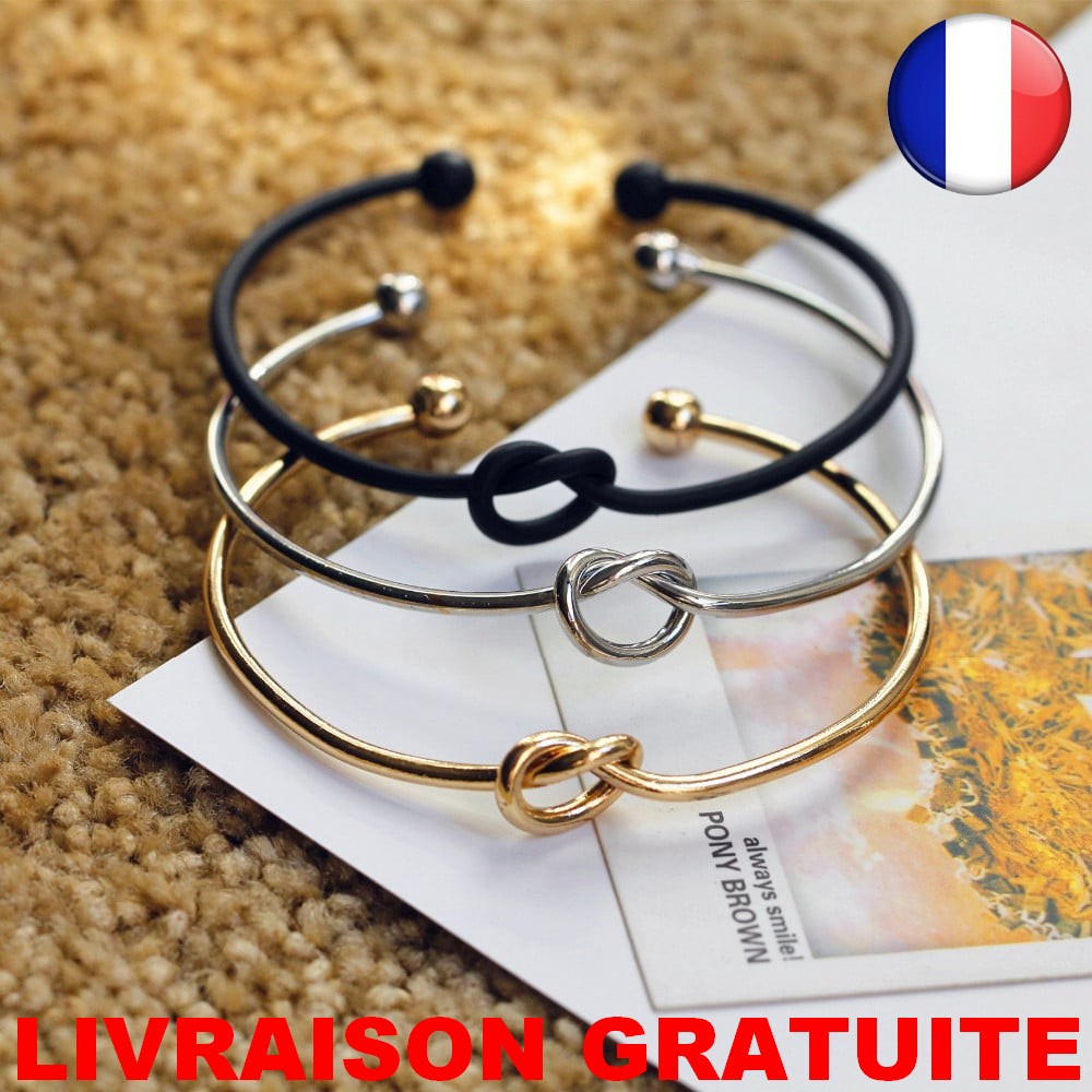 Bracelet Electrocardiogramme Battre Batement Rythme Chaine Bijoux Noir Or Argent