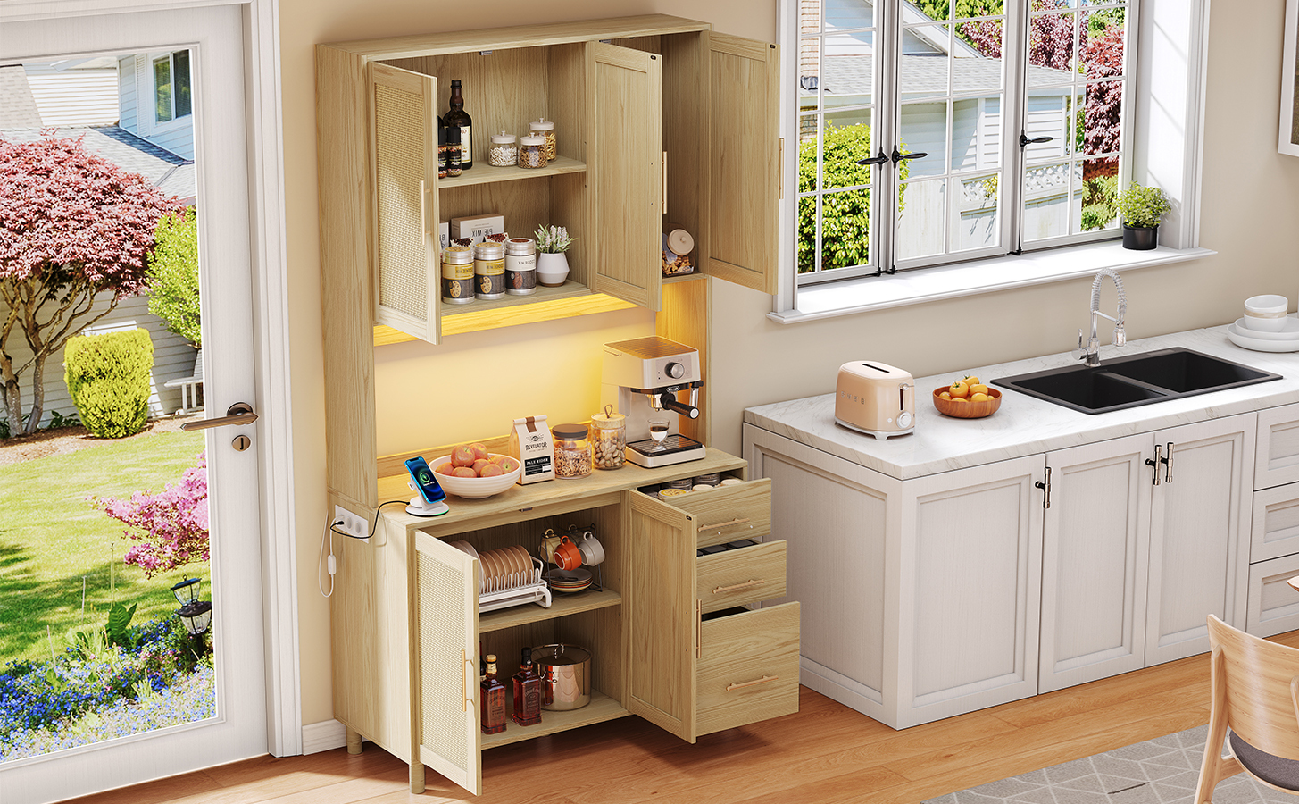 Buffet de cuisine haut
