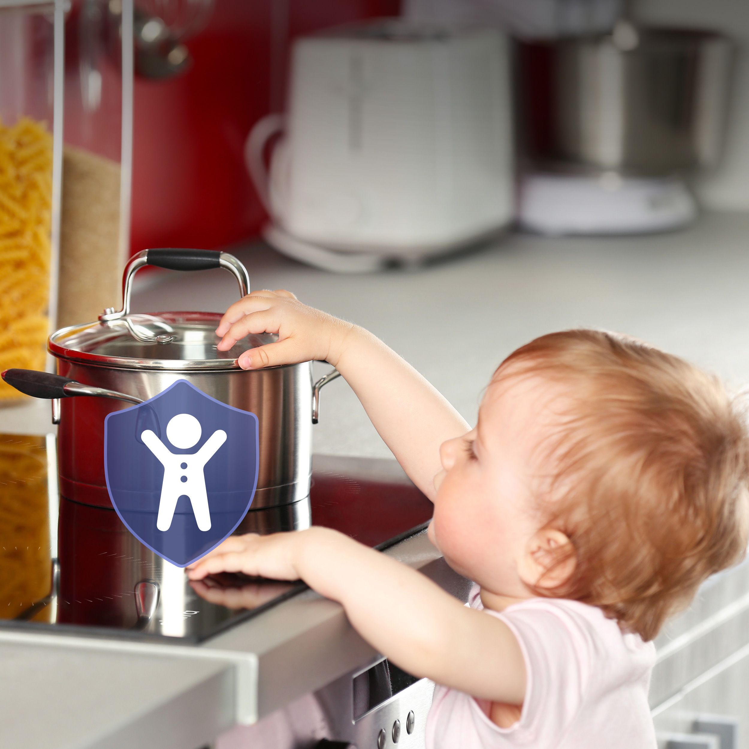 ciarra plaque induction securite enfants