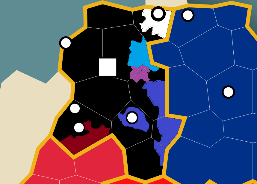 Carte de la situation Retsvinienne