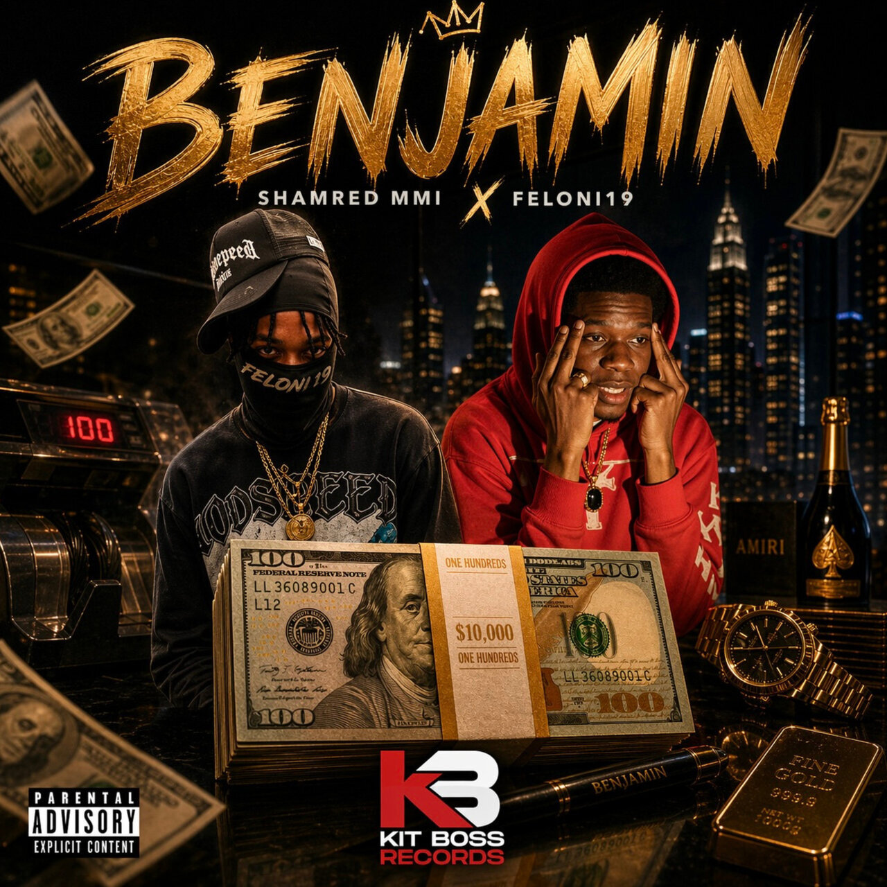 Shamred Mmi Feat. Feloni19 - Benjamin (Kit Boss Records) 2026