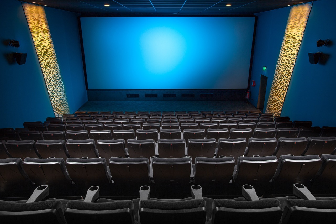 Illustration d’une salle de cinéma 