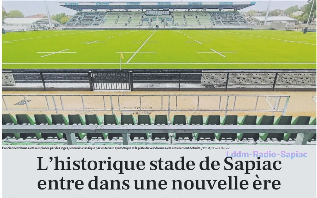 INFOS ce VENDREDI 06 SEPTEMBRE (Matinée) > Pro D2 - 2ÈME J > Jour de Match à Sapiac > USM / MONT de MARSAN ce soir 19H30 Stade de Sapiac > Les COMPOS <> RÉSULTAT > En Match d'ouverture > (Bd) BÉZIERS 19 - 23 BIARRITZ > Le CLASSEMENT PROVISOIRE   Chn61j