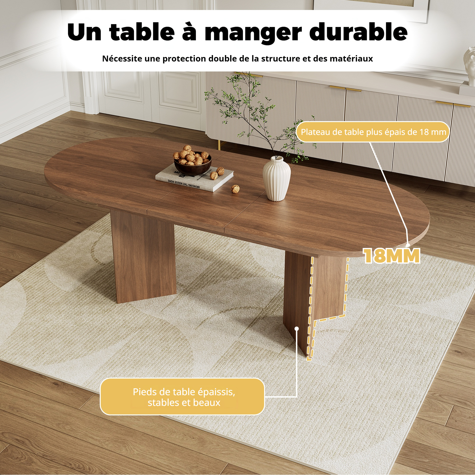 Table de salle à manger - caractéristique 2