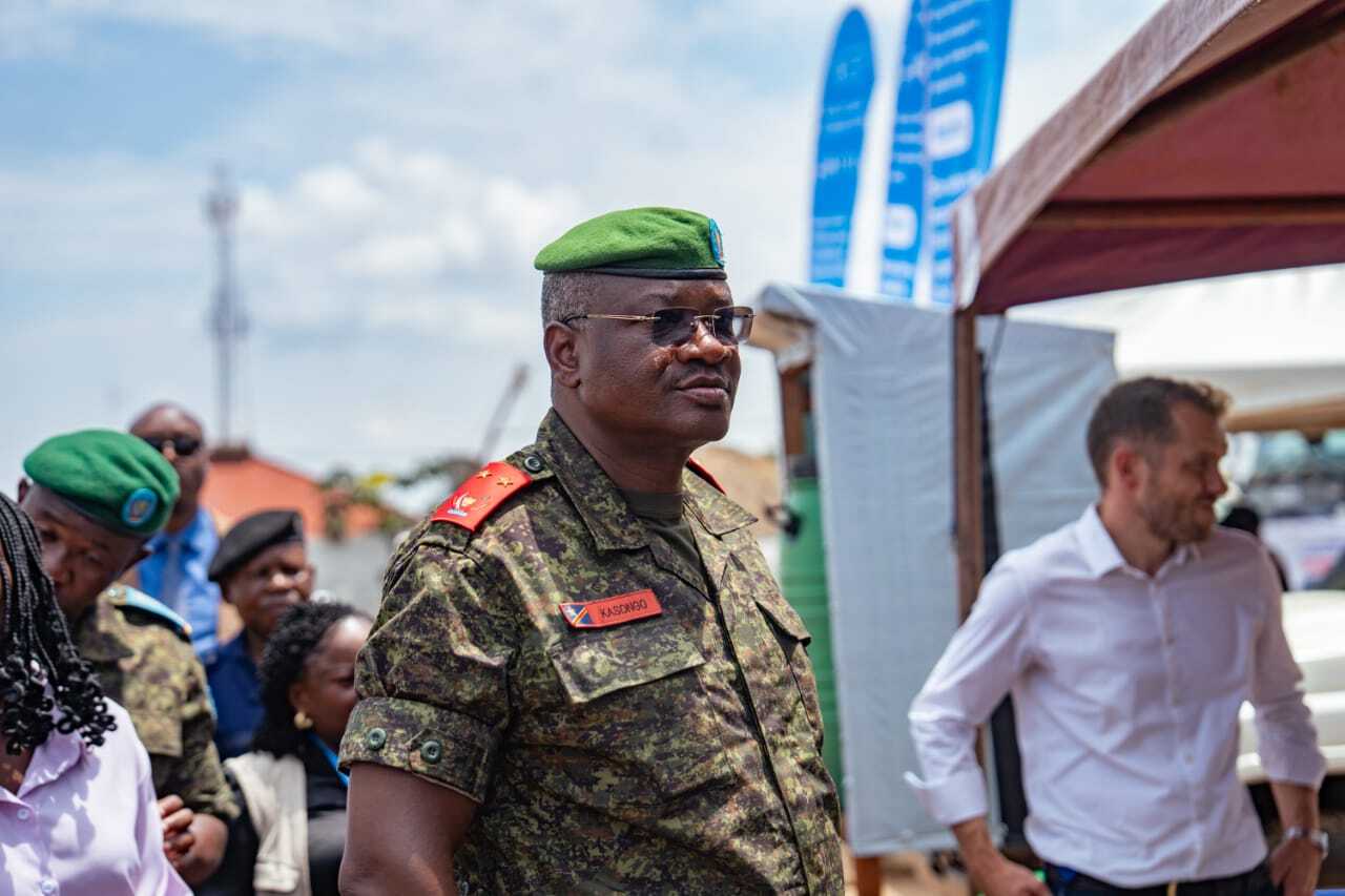 Le Gouverneur militaire de l’Ituri aux côtés des équipes du PPSSP et des communautés
