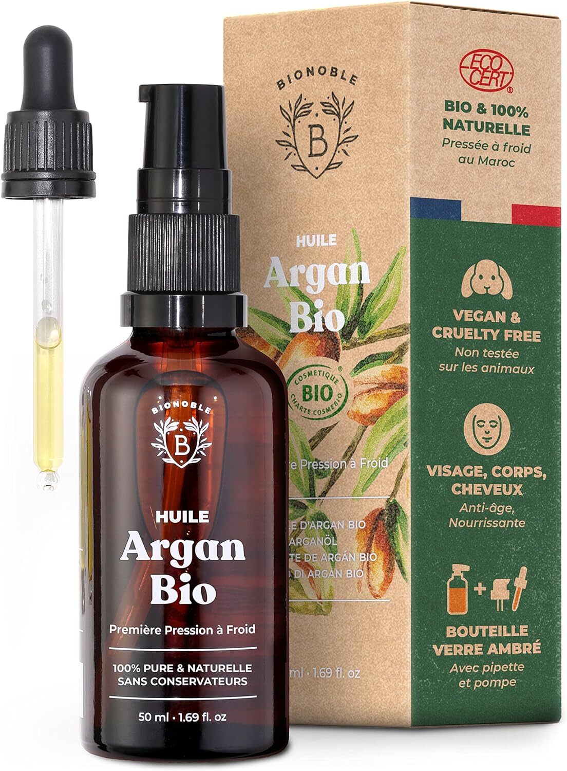 huile végétale d'argan