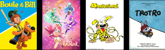 Une sélection de dessins animés