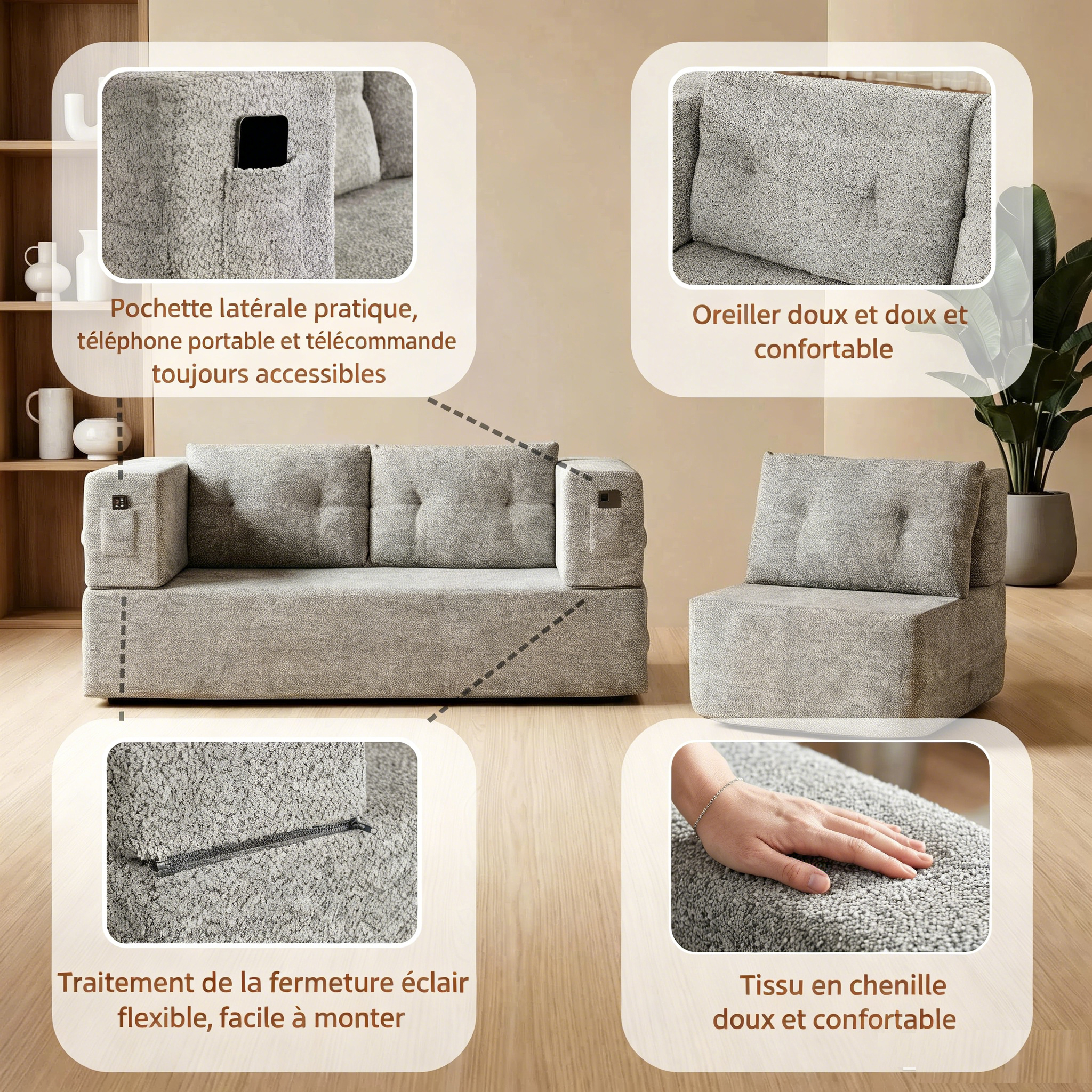 Tissu structuré