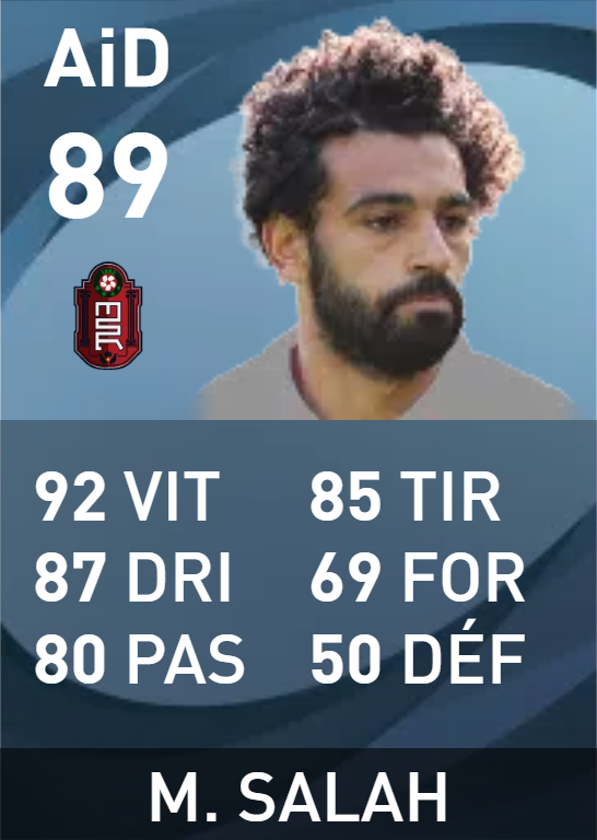 Enchère 4 : Mohamed Salah (AiD 89) [Or] El4JD